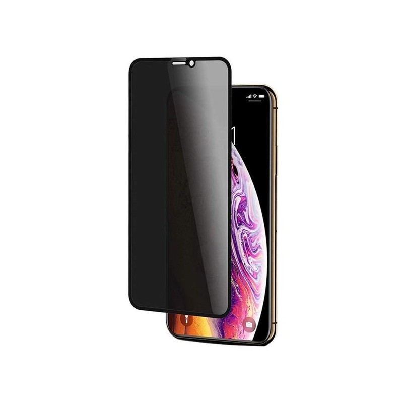 Film en Verre Tremp&eacute; Anti - Espion iPhone 11 Pro Max / XS Max