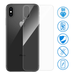 Film Verre tremp&eacute; pour Vitre Arri&egrave;re iPhone X/XS MAX