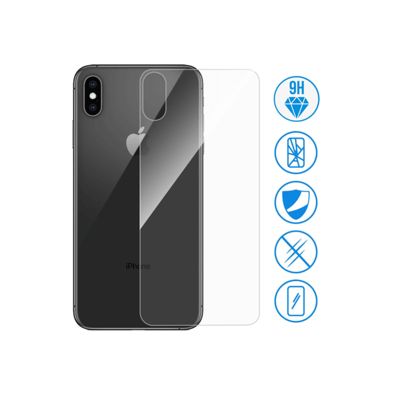 Film Verre tremp&eacute; pour Vitre Arri&egrave;re iPhone X/XS MAX