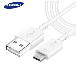 C&acirc;ble / Chargeur Original Samsung Micro-USB BLANC