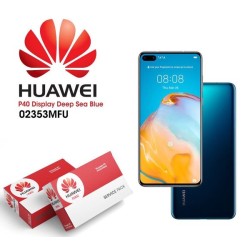 Ecran Complet Original OLED Huawei P40 Bleu