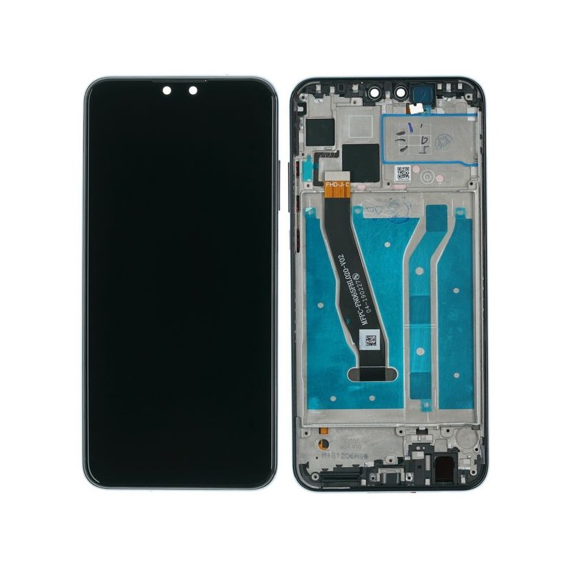 Ecran LCD / Vitre Tactile et Ch&acirc;ssis Huawei Y9 2019 Noir