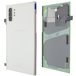 Vitre / Cache Batterie / Arri&egrave;re Samsung Galaxy Note 10 Plus BLANC