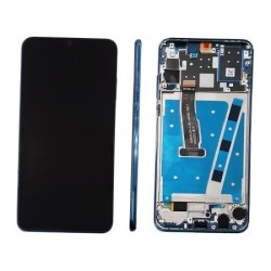 Ecran Complet Huawei P30 Lite Bleu Paon