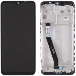 Ecran LCD / Vitre Tactile sur Ch&acirc;ssis Compatible Xiaomi Redmi 9 NOIR