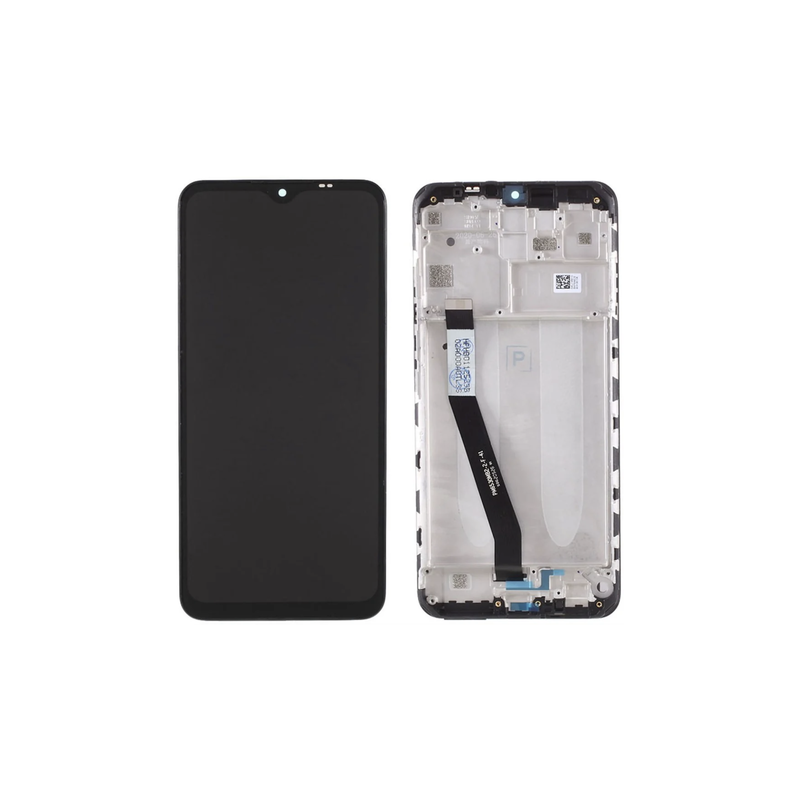 Ecran LCD / Vitre Tactile sur Ch&acirc;ssis Compatible Xiaomi Redmi 9 NOIR