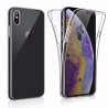 Coque 360&deg; Avant / Arri&egrave;re iPhone XS Max Transparente