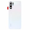 Vitre Arri&egrave;re Compatible Huawei P30 Pro Blanc Perle