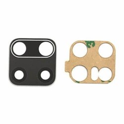 Vitre / Lentille Cam&eacute;ra Avec Adh&eacute;sif Xiaomi Redmi Note 9