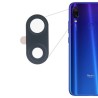 Lentille de protection en verre cam&eacute;ra arri&egrave;re Xiaomi Redmi Note 7 avec adh&eacute;sif