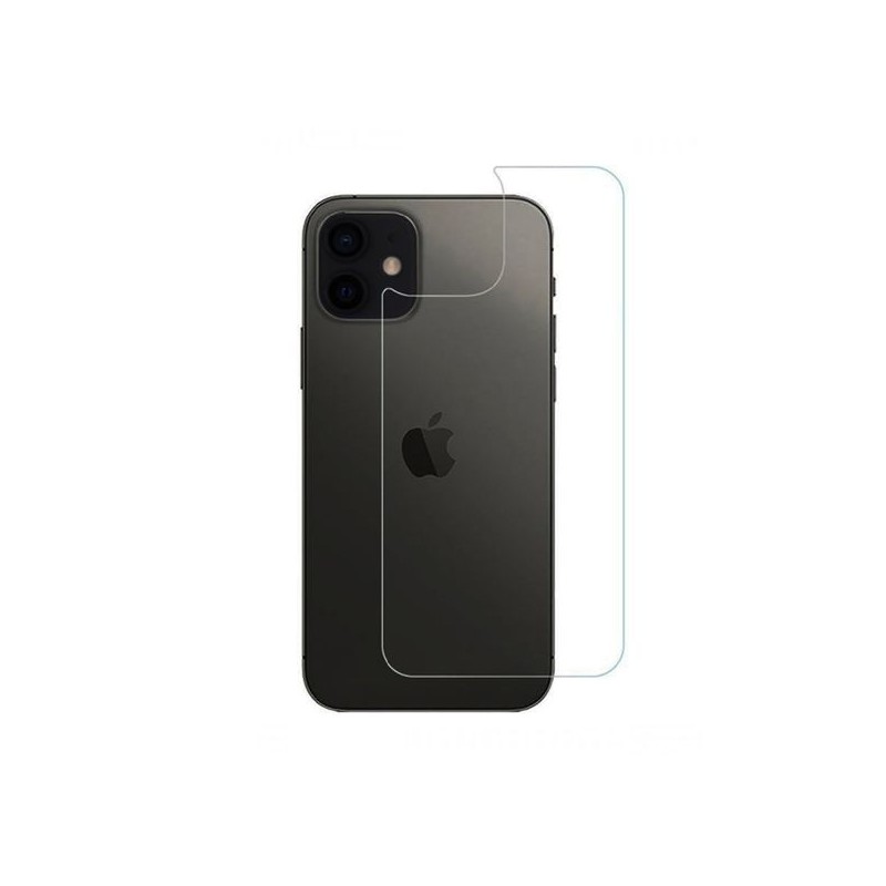 Film verre tremp&eacute; pour vitre arri&egrave;re iPhone 12