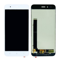 &Eacute;cran LCD / vitre tactile compatible Xiaomi Mi A1 Blanc