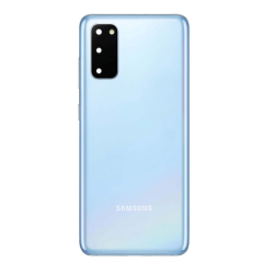 Vitre / Cache Batterie / Arri&egrave;re Samsung Galaxy S20 BLEU