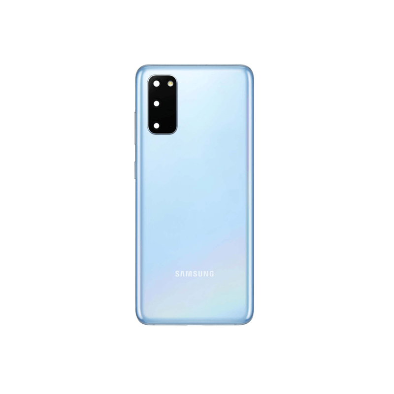 Vitre / Cache Batterie / Arri&egrave;re Samsung Galaxy S20 BLEU