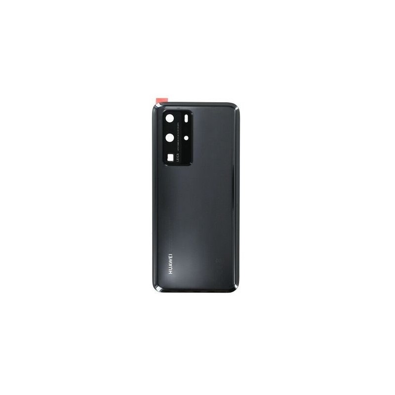 Vitre Arri&egrave;re / Cache Batterie Compatible Huawei P40 Noir