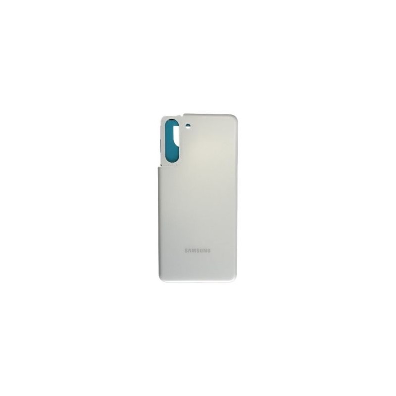 Cache Batterie / Coque Arri&egrave;re Samsung Galaxy S21 5G Phantom White