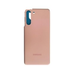 Cache Batterie / Coque Arri&egrave;re Samsung Galaxy S21 5G Phantom Pink