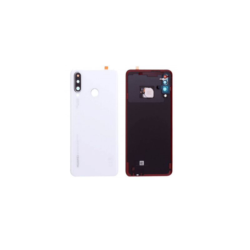 Vitre Arri&egrave;re Compatible Huawei P30 Lite Blanc
