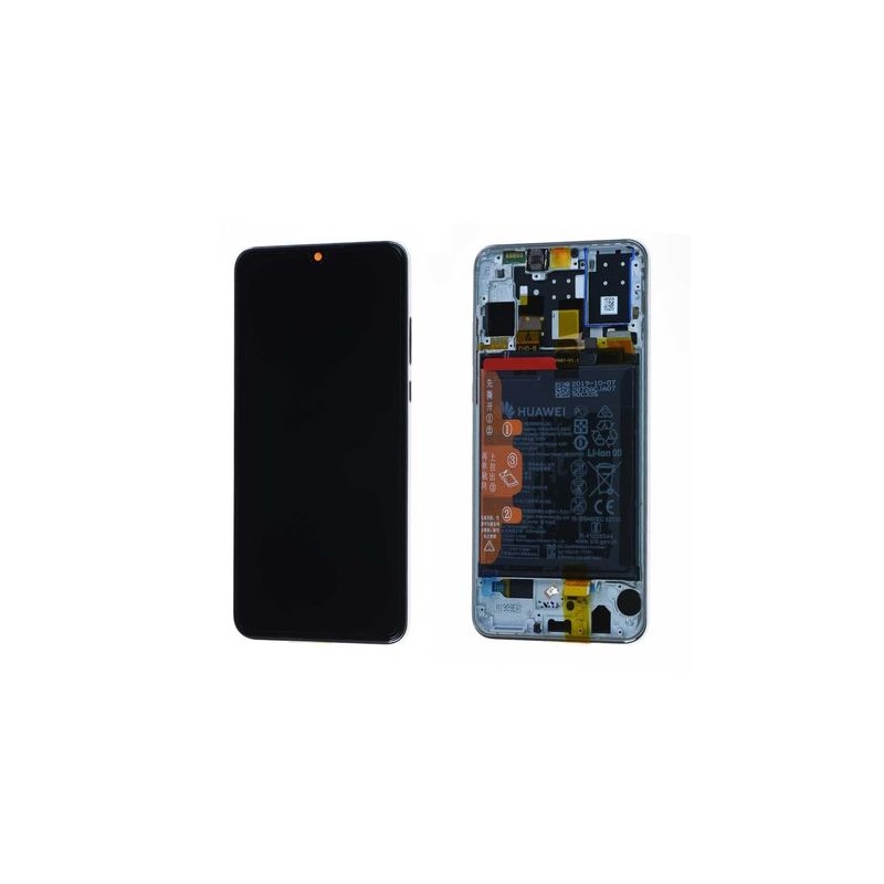 Ecran Complet Original Huawei P30 Lite New Edition Blanc