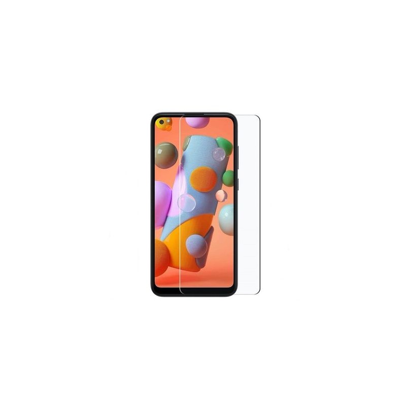 Film anti-choc en verre tremp&eacute; Samsung Galaxy A11