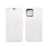 Coque Portefeuille Simili Cuir Blanc iPhone 12 Pro Max