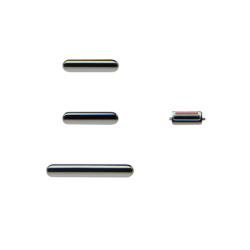 Lot Boutons Power / Volume / Vibreur Muet Argent