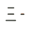 Lot Boutons Power / Volume / Vibreur Muet Argent