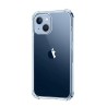 Coque iPhone 13 TPU Transparente avec bords renforc&eacute;s
