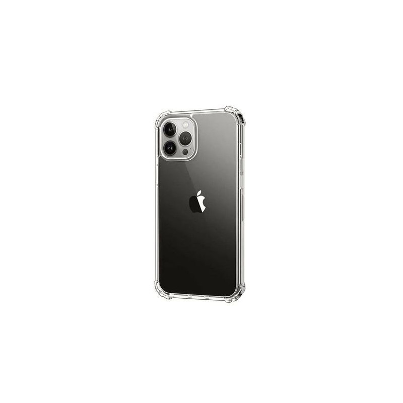 Coque iPhone 13 Pro TPU Transparente avec bords renforc&eacute;s