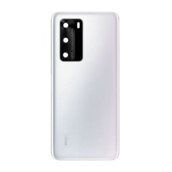 Vitre Arri&egrave;re Compatible Huawei P40 Blanc