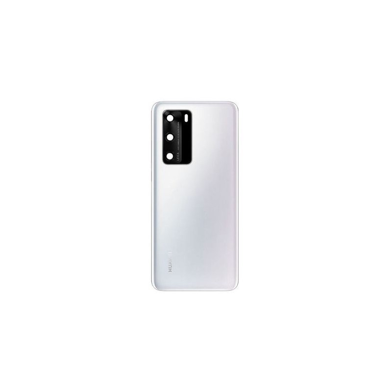 Vitre Arri&egrave;re Compatible Huawei P40 Blanc