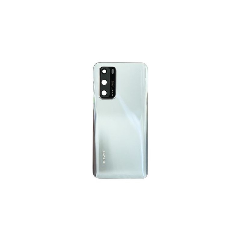Vitre Arri&egrave;re Compatible Huawei P40 Argent