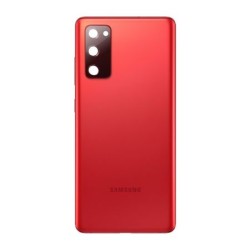 Cache Batterie / Coque Arri&egrave;re Samsung Galaxy S20 FE Rouge