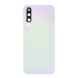 Vitre Arri&egrave;re Compatible Huawei P30 Aurora Blanc