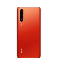 Vitre Arri&egrave;re Compatible Huawei P30 Aurora Sunrise