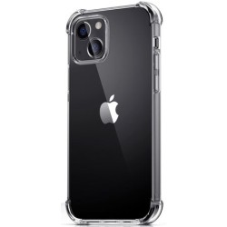 Coque iPhone 13 Mini TPU Transparente avec bords renforc&eacute;s