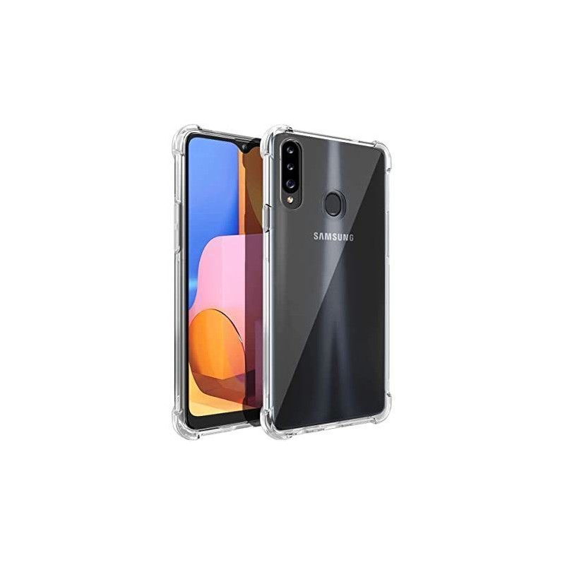 Coque TPU Samsung Galaxy A20s Jelly Corner Transparent