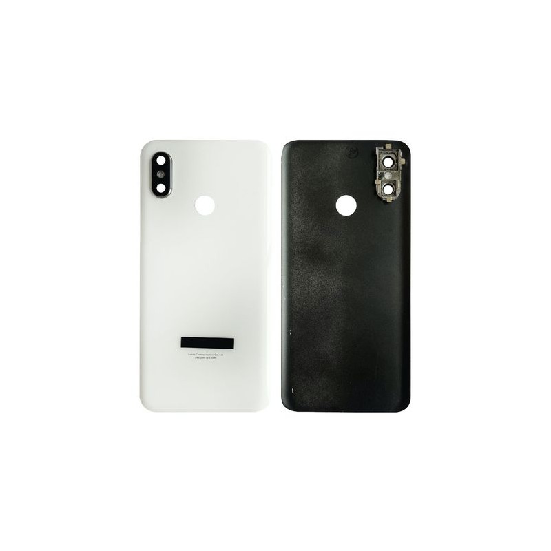 Vitre arri&egrave;re noire cache batterie Xiaomi Mi 8