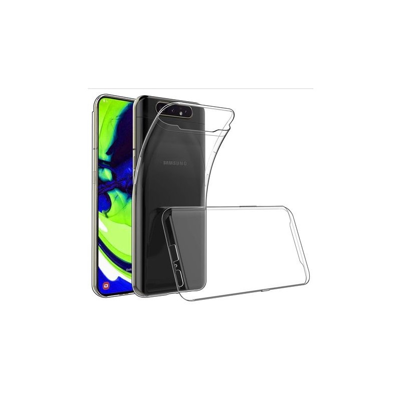 Coque TPU Transparente Samsung Galaxy A80