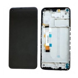 Ecran LCD / Vitre Tactile Sur Ch&acirc;ssis Compatible Xiaomi Redmi Note 9T Noir