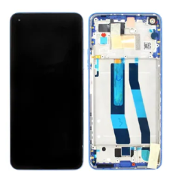 Ecran OLED / Vitre Tactile sur Ch&acirc;ssis Compatible Xiaomi Mi 9 BLEU