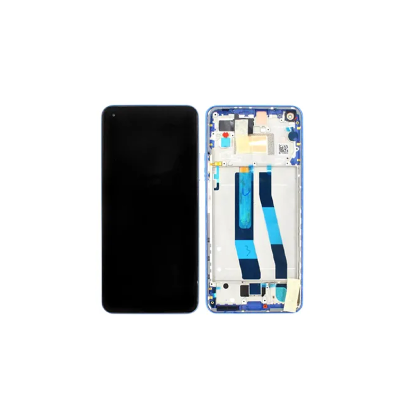 Ecran OLED / Vitre Tactile sur Ch&acirc;ssis Compatible Xiaomi Mi 9 BLEU