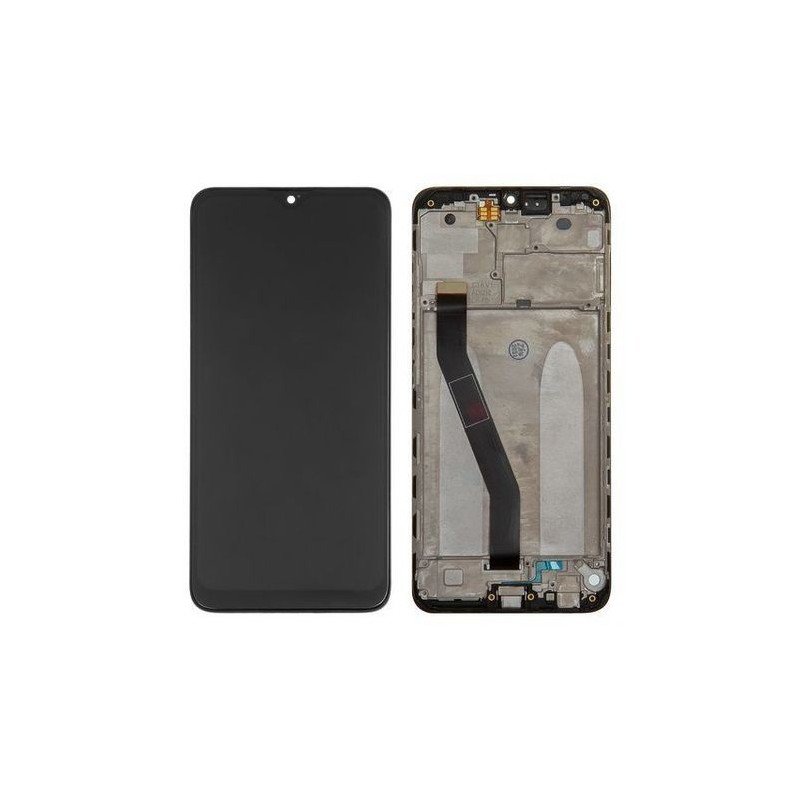 Ecran LCD / Vitre Tactile sur Ch&acirc;ssis Compatible Xiaomi Redmi 8/8A Noir