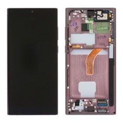 &Eacute;cran Original Samsung Galaxy S22 Ultra S908B ROSE
