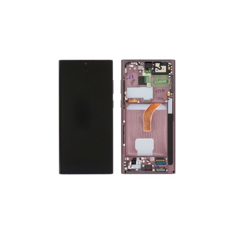 &Eacute;cran Original Samsung Galaxy S22 Ultra S908B ROSE