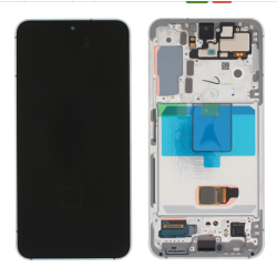 &Eacute;cran Original Samsung Galaxy S22 S901B BLANC