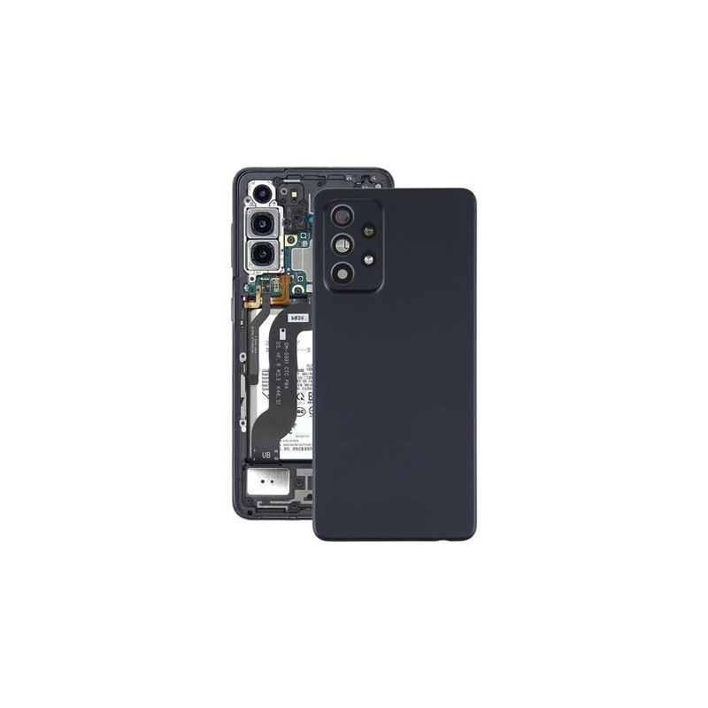 Vitre / Cache Batterie / Arri&egrave;re Samsung Galaxy A52 / A52 5G NOIR