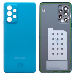Vitre / Cache Batterie / Arri&egrave;re Samsung Galaxy A52 / A52 5G BLEU