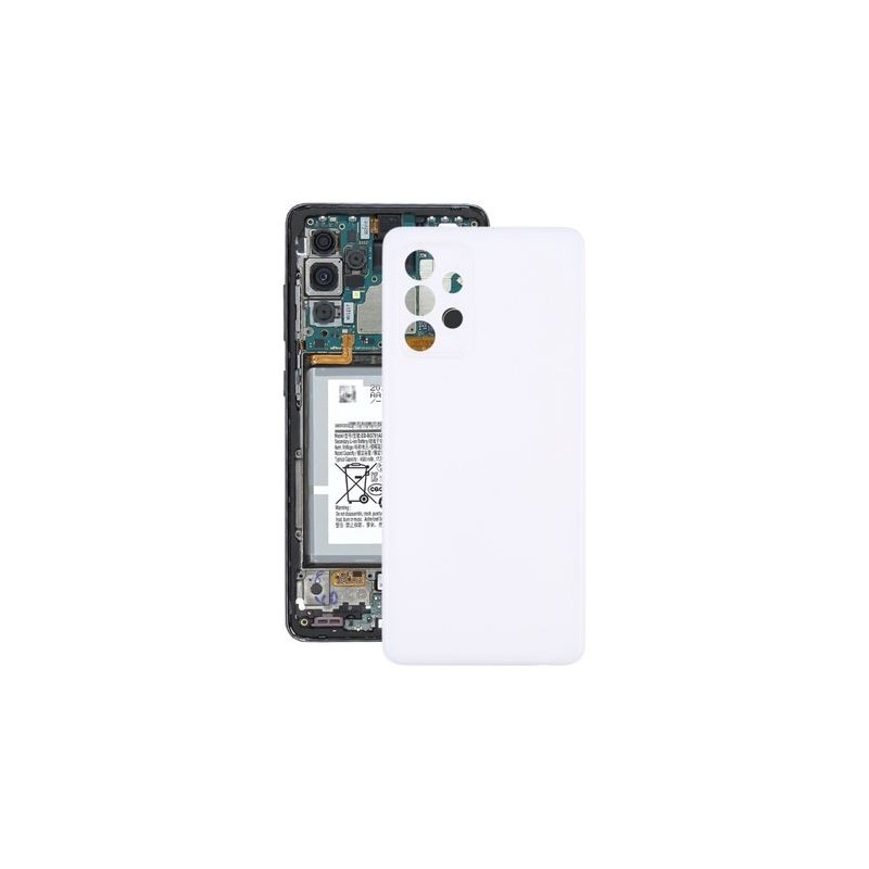 Vitre / Cache Batterie / Arri&egrave;re Samsung Galaxy A52 / A52 5G BLANC
