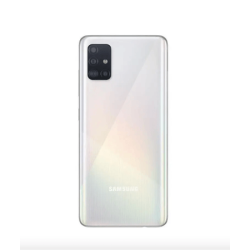Vitre / Cache Batterie / Arri&egrave;re Samsung Galaxy A51 BLANC
